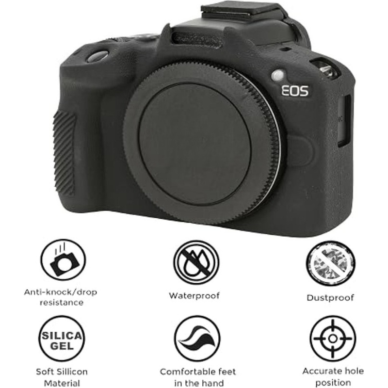 Canon Camera Eos R50 - R50 Silicone Armor Skin Camera Case