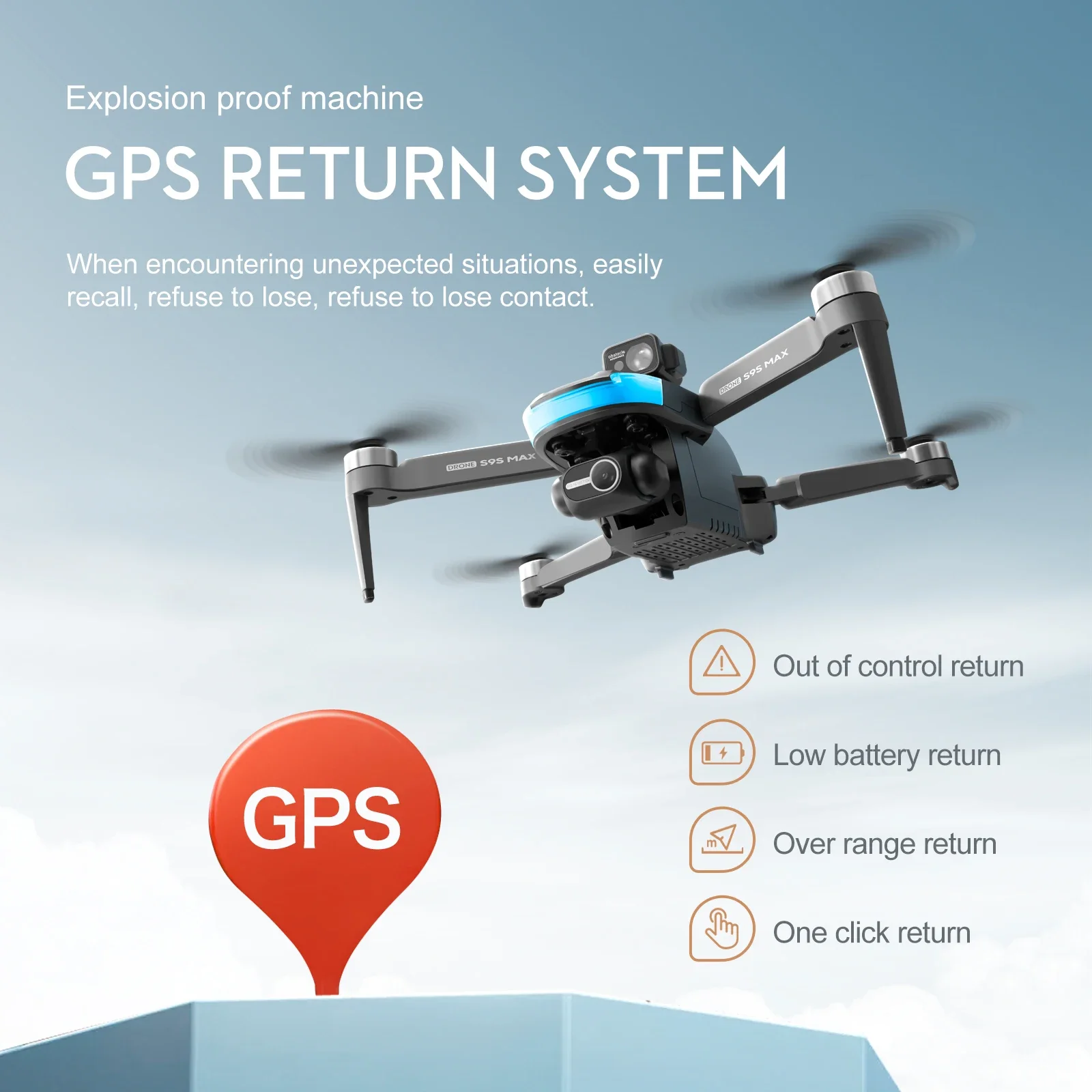 NEW S9S MAX MINI Drone 4K 2-Ax - Drone Aerial Photography ulasan dan harga