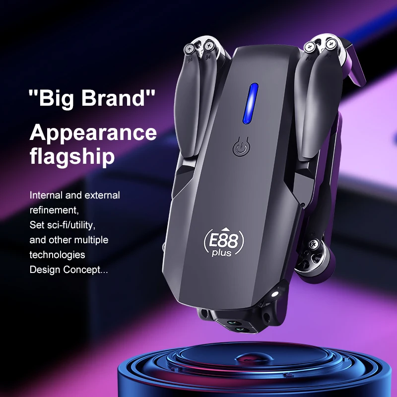New E88 Plus Quadcopter Drone: - Drone Aerial Photography ulasan dan harga
