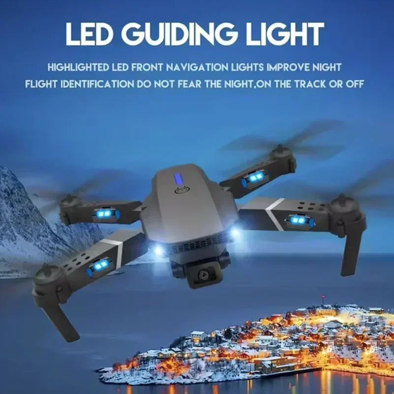 E88 Pro WIFI FPV Drone Wide An - Drone Aerial Photography ulasan dan harga