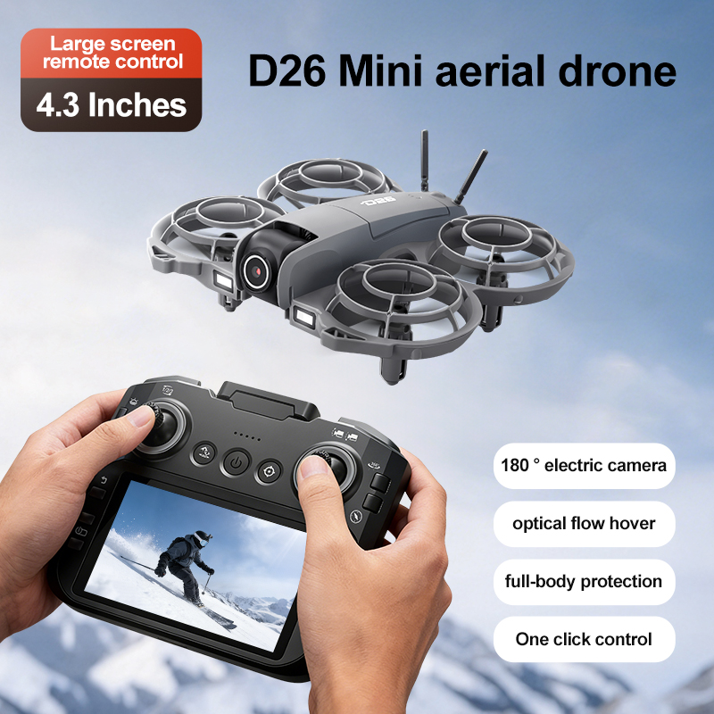 D26 Drone 4K Aerial HD 180° Ca - Drone Aerial Photography ulasan dan harga