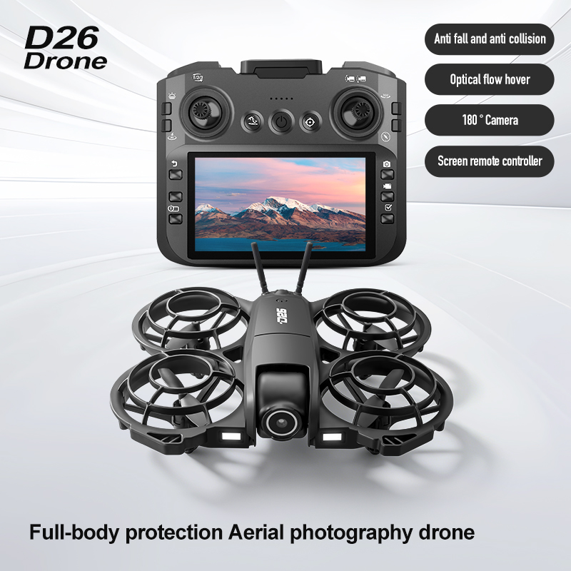 D26 Drone 4K Aerial HD 180° Ca - Drone Aerial Photography ulasan dan harga