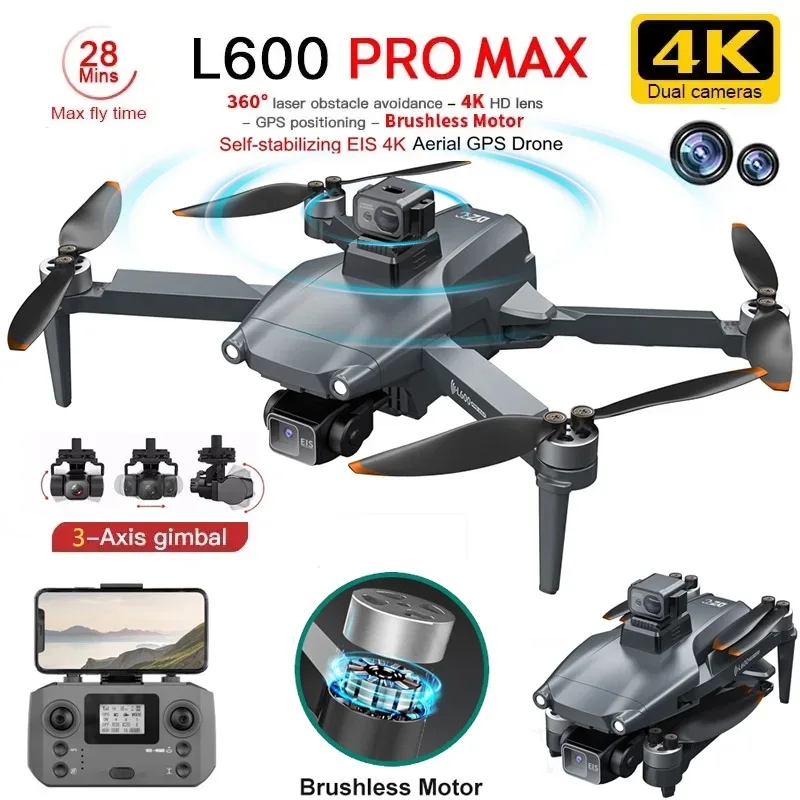 L600 PRO MAX GPS Drone Profess - Drone Surveying ulasan dan harga
