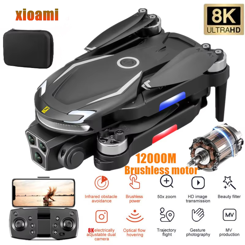 New V88 8K GPS Professional Ob - Drone Surveying ulasan dan harga