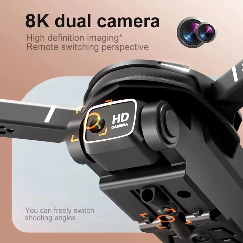 New V88 8K GPS Professional Ob - Drone Surveying ulasan dan harga