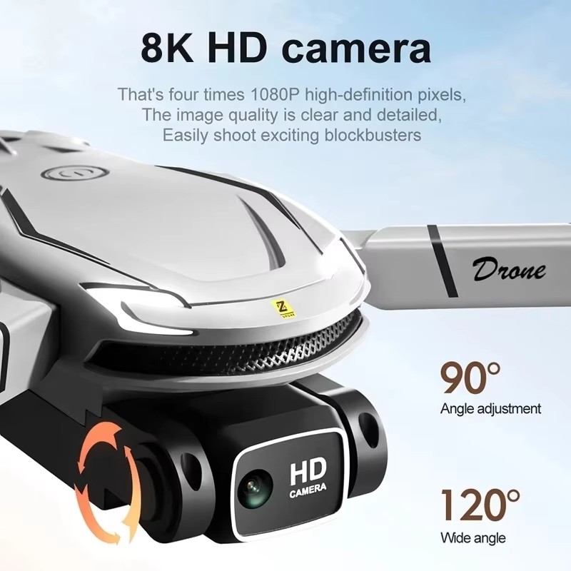 New V88 8K GPS Professional Ob - Drone Surveying ulasan dan harga