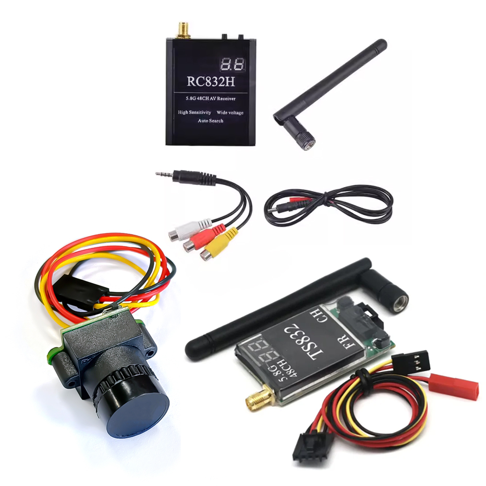 TS832 Receiver +RC832 +1000TVL - Drone Aerial Photography ulasan dan harga