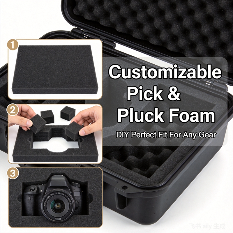Pre Cut Sponge Photography Equ - Drone Lidar ulasan dan harga