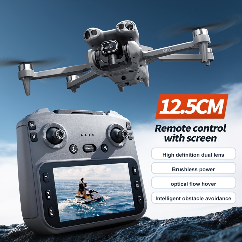 GT50 Mini Drone Dual Camera 8K - Drone Surveying ulasan dan harga