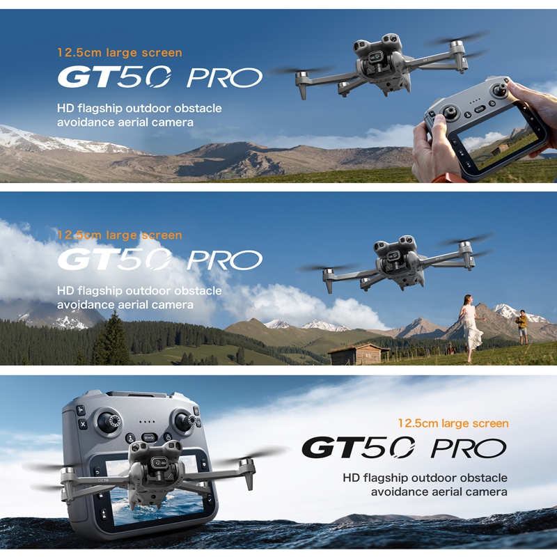 GT50 Mini Drone Dual Camera 8K - Drone Surveying ulasan dan harga